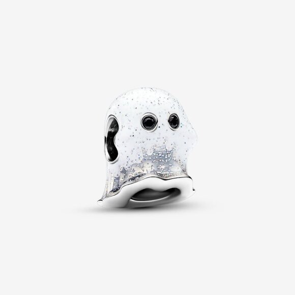 Pandora Glow-in-the-dark Boo Ghost Charm - Picture 1 of 5
